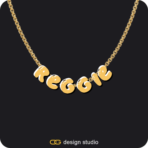 The Cloud Name Necklace