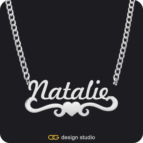 The Underline Name Necklace