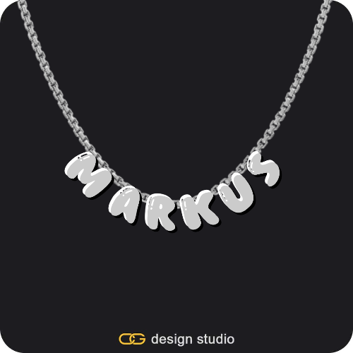 The Cloud Name Necklace