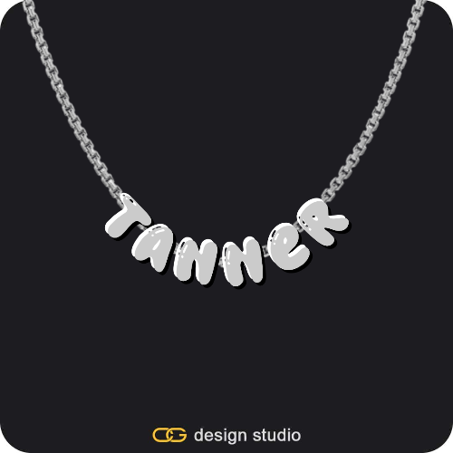 The Cloud Name Necklace