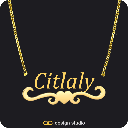 The Underline Name Necklace