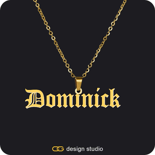 The Essential Name Necklace (outdated)