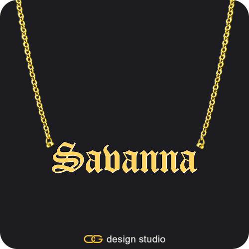 The Essential Name Necklace (outdated)