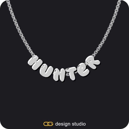 The Cloud Name Necklace