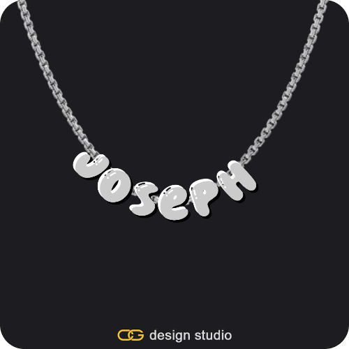 The Cloud Name Necklace