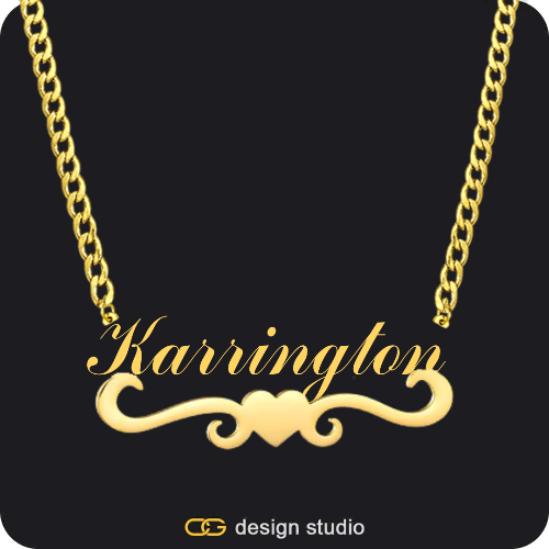 The Underline Name Necklace