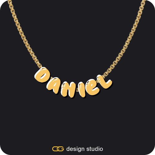 The Cloud Name Necklace