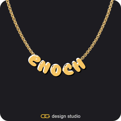 The Cloud Name Necklace