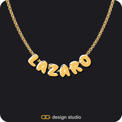 The Cloud Name Necklace