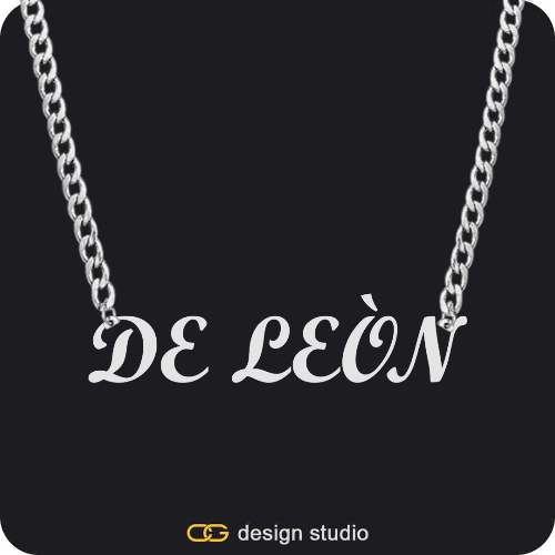 The Essential Name Necklace: Cuban