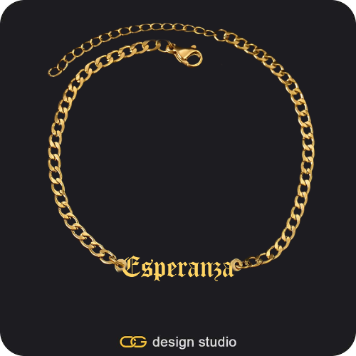 The Essential Name Bracelet: Cuban