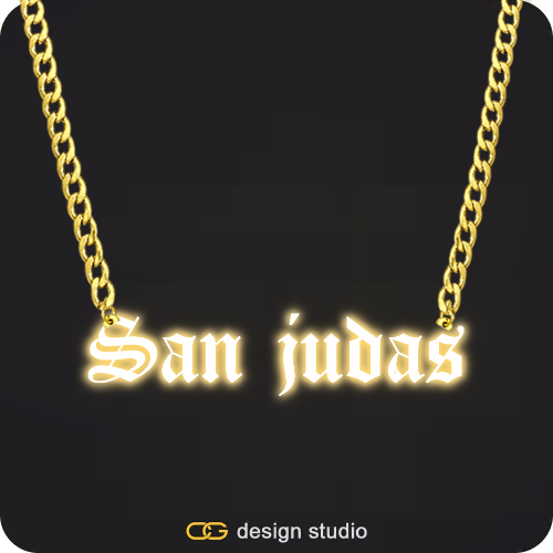 The Essential Name Necklace: Sparkling