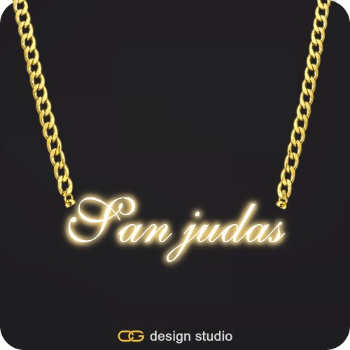 The Essential Name Necklace: Sparkling