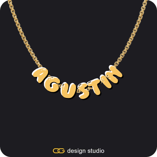 The Cloud Name Necklace