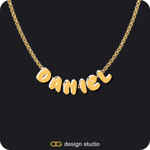 The Cloud Name Necklace