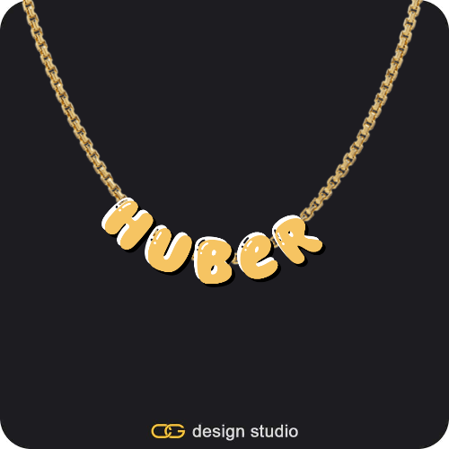 The Cloud Name Necklace