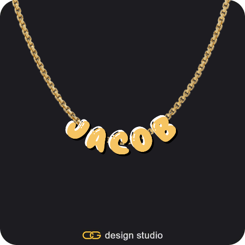 The Cloud Name Necklace