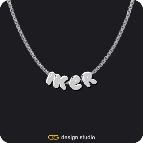 The Cloud Name Necklace