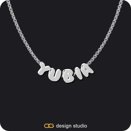 The Cloud Name Necklace