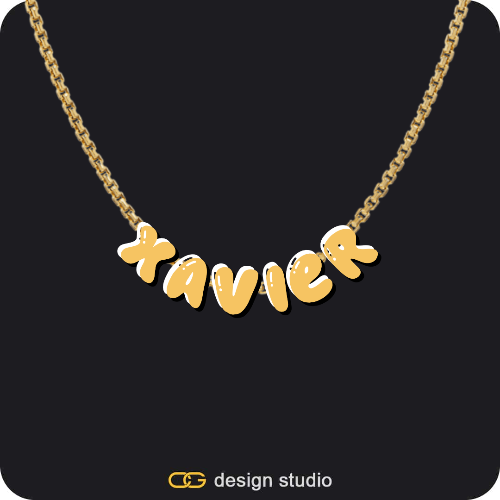 The Cloud Name Necklace