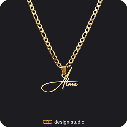 The Premier Script Name Necklace