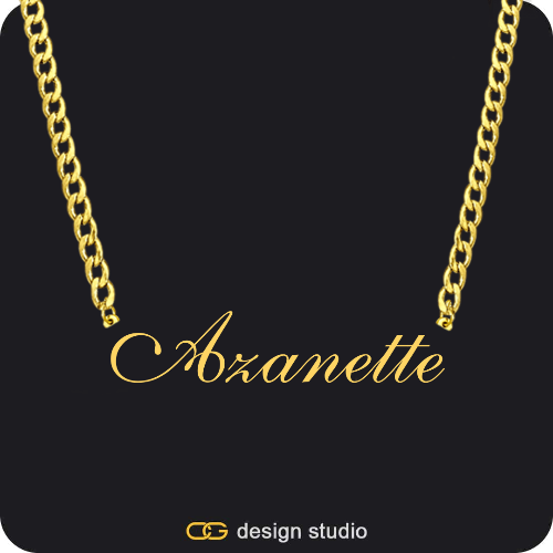 The Essential Name Necklace: Cuban