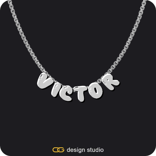 The Cloud Name Necklace