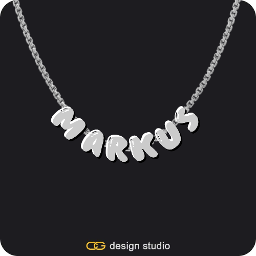 The Cloud Name Necklace