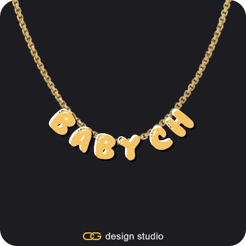 The Cloud Name Necklace