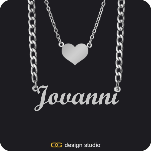 The Essential Name Necklace: Cuban