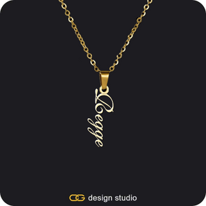 The Vertical Name Necklace