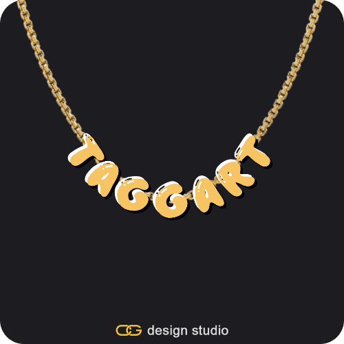 The Cloud Name Necklace