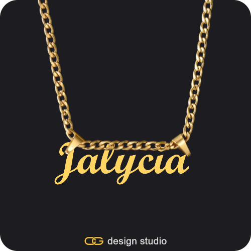 The Essential Name Necklace: Cuban