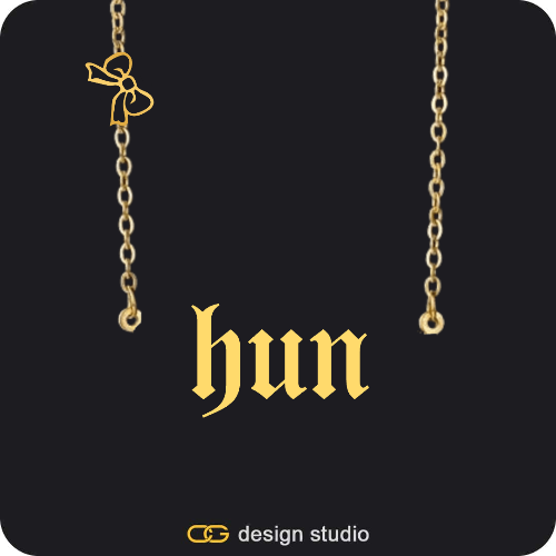 The Essential Name Necklace: Charm