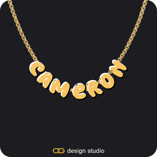 The Cloud Name Necklace