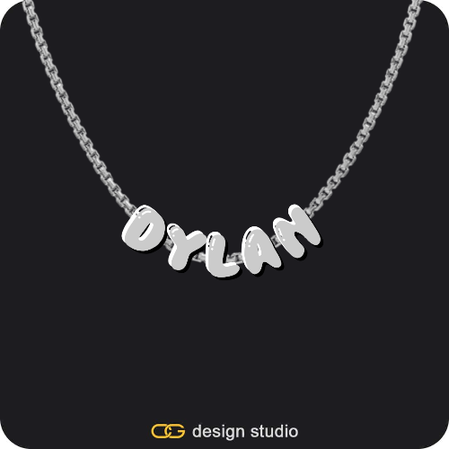 The Cloud Name Necklace