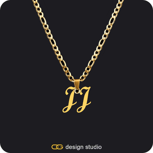 The Essential Name Necklace: Looped