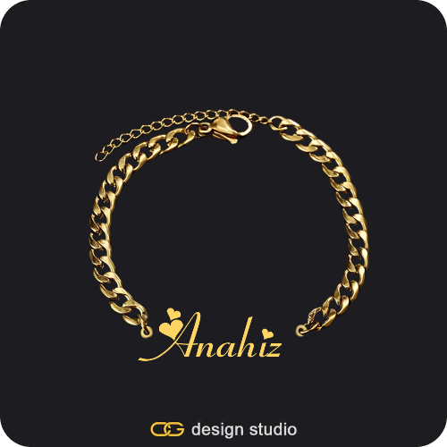 The Essential Name Bracelet: Cuban