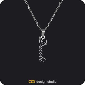 The Vertical Name Necklace