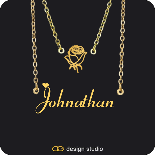 The Essential Name Necklace: Double Layer
