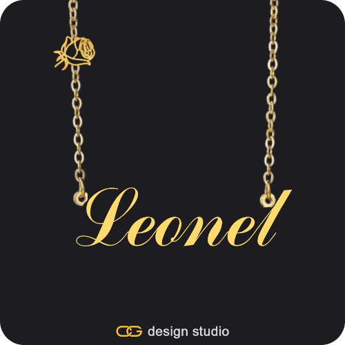 The Essential Name Necklace: Charm