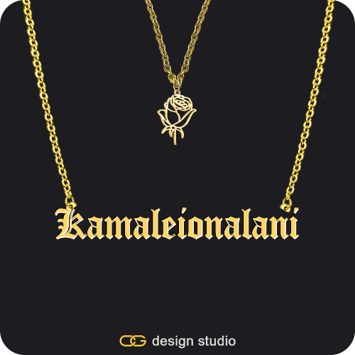 The Essential Name Necklace (outdated)