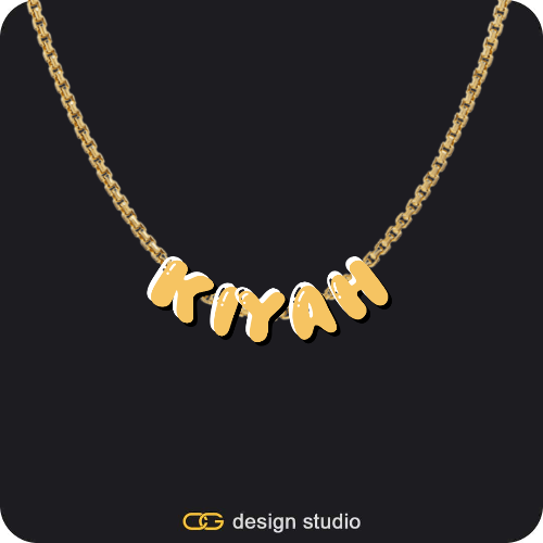 The Cloud Name Necklace