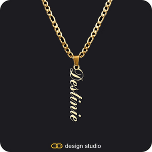 The Vertical Name Necklace