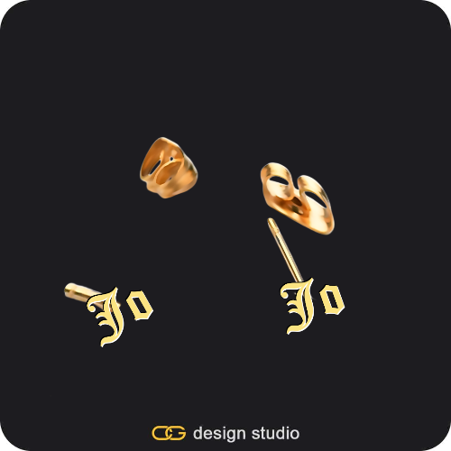 The Essential Stud Name Earrings