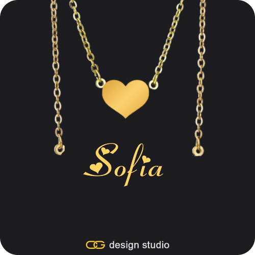 The Essential Name Necklace: Double Layer