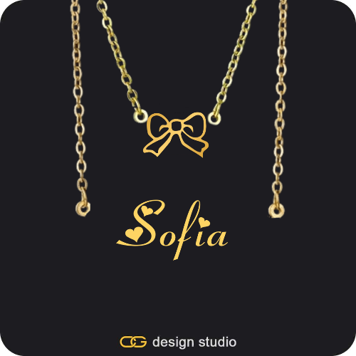 The Essential Name Necklace: Double Layer