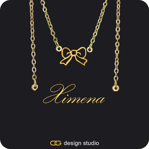 The Essential Name Necklace: Double Layer