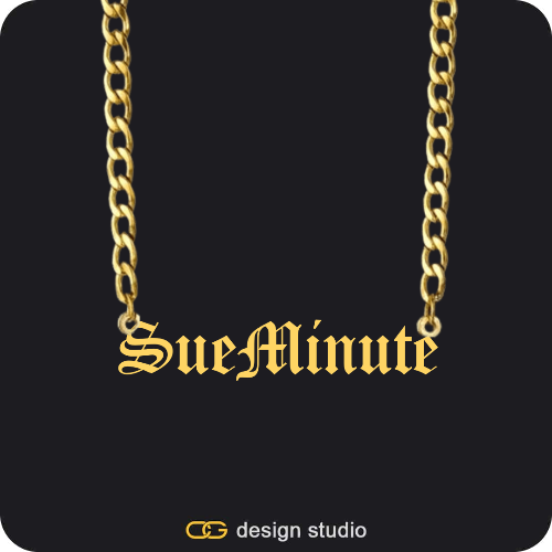 The Essential Name Necklace: Cuban