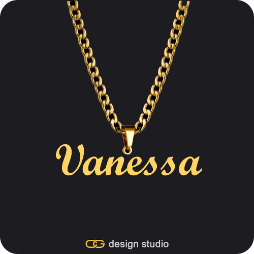 The Essential Name Necklace: Cuban